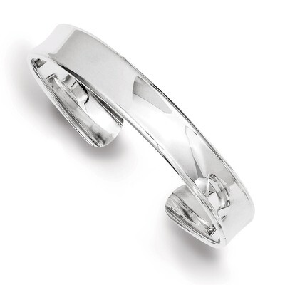 8.5mm Cuff Bangle Sterling Silver QB323, MPN: QB323, 886774105901