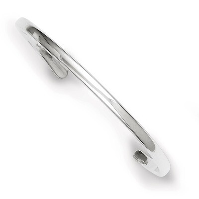 4mm Cuff Bangle Sterling Silver QB311, MPN: QB311, 886774105826