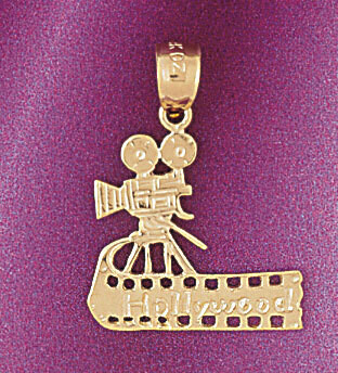 Dazzlers Jewelry Camera Pendant Necklace Charm Bracelet in Yellow, White or Rose Gold 6600, MPN: DZ…