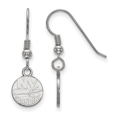New York Islanders x-Small Dangle Earring Wire Sterling Silver SS005ISL, MPN: SS005ISL, 886774764535