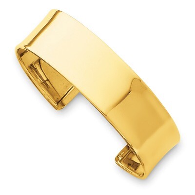 19mm Polished Bangle 14k Gold DB560, MPN: DB560, 886774094830