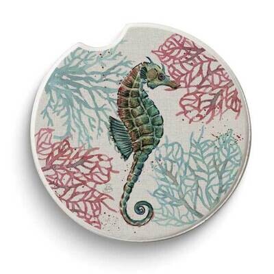 Ocean Finds Seahorse Car Coaster GM24378, MPN: GM24378, 608814122101