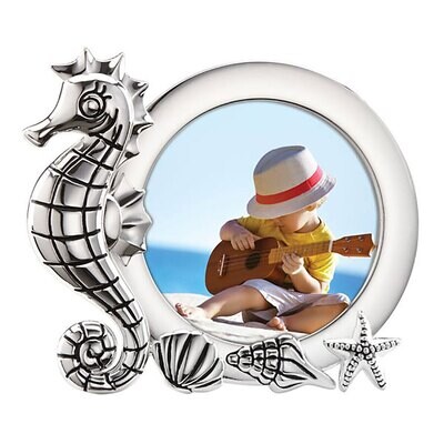 Reed and Barton Seahorse Picture Picture Frame 2.75 X 2.75, MPN: 884411, 735092263018