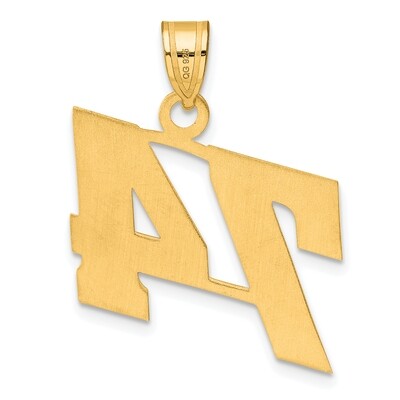 Block Number 74 Pendant 14k Gold Polished BN74, MPN: BN74, 196904078907