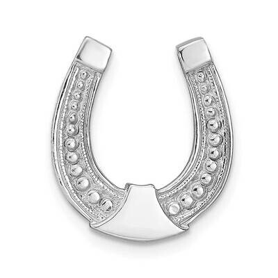 White Gold Horseshoe Charm 14k Gold K9568W, MPN: K9568W, 637218126569