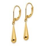 Tear Drop Dangle Earrings - 14k Gold SE1102 by Madi K, MPN: SE1102, 27657272925