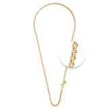 Nikki Lissoni Gold-Plated 3mm X 60cm 24in Chain N02G60, MPN: N02G60, 8718627463260