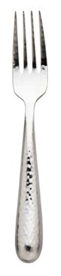 Ricci Florence Satin Hammered Serving Fork, MPN: 55012, 644907550123