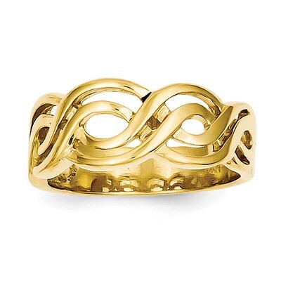 Infinity Ring 14k Gold K1473, MPN: K1473, 886774097800