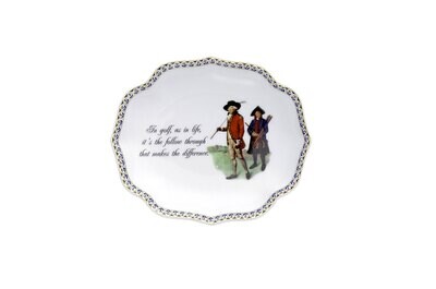 Mottahedeh Golf Ring Tray S2809, MPN: S2809,