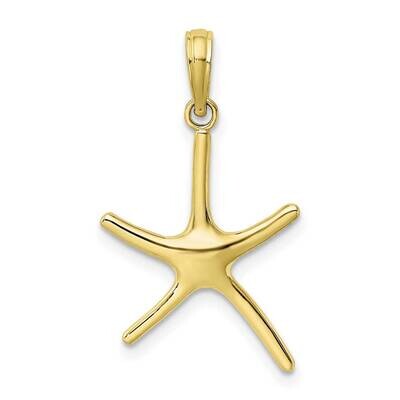 Dancing Starfish Charm 10k Gold 10K7671, MPN: 10K7671,
