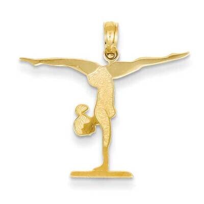 Gymnastics Floor Pendant 14k Gold C3537, MPN: C3537, 637218019410