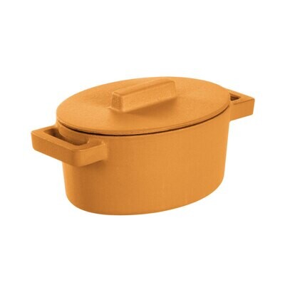 Sambonet TerraCotto Oval Casserole With Lid Vanilla 51638V13, MPN: 51638V13,