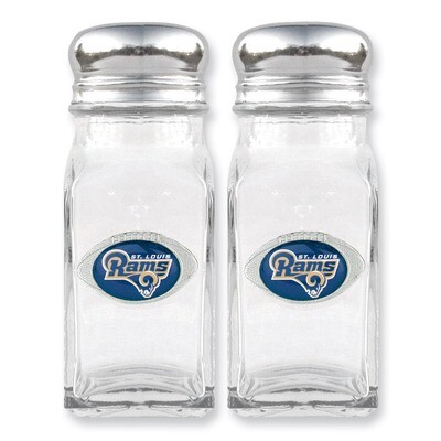 Rams Glass Salt and Pepper Shakers GC2680, MPN: GC2680, 754603087059