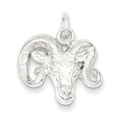 Ram Charm Sterling Silver QC2577, MPN: QC2577, 883957906140