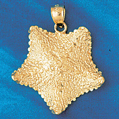 Dazzlers Jewelry Starfish Pendant Necklace Charm Bracelet in Yellow, White or Rose Gold 81, MPN: DZ…