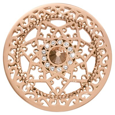 Nikki Lissoni Royal Star Rose Gold-Plated 43mm Coin C1522RGL, MPN: C1522RGL, 8718819232926