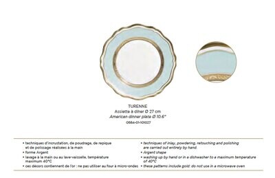 Raynaud Turenne Tea Saucer Extra, MPN: 0584-01-351016, 3660006560846
