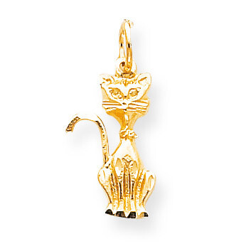 TOM CAT CHARM 10k Gold 10C602, MPN: 10C602, 886774084763