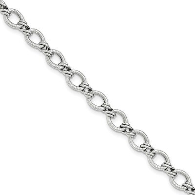 7 Inch Fancy Bracelet 14k white Gold SF2098-7, MPN: SF2098-7, 868044166577