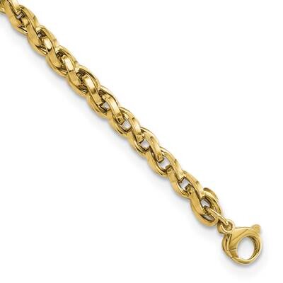 Fancy Link 7.5 Inch Bracelet 14k Gold Polished SF2802-7.5, MPN: SF2802-7.5, 883957813233