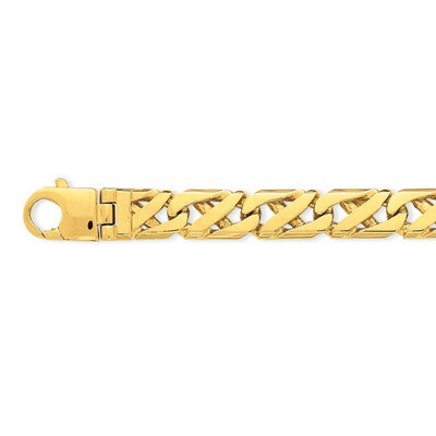 Fancy Link Bracelet 8.5 Inch 14k Gold LK419-8.25, MPN: LK419-8.25, 883957396323