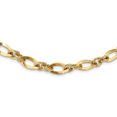 8.25 Inch Fancy Link Bracelet 14k Gold Polished SF2324-8.25, MPN: SF2324-8.25, 191101980800