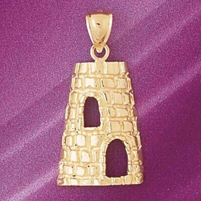Dazzlers Jewelry Travel Pendant Necklace Charm Bracelet in Yellow, White or Rose Gold 4937, MPN: DZ…