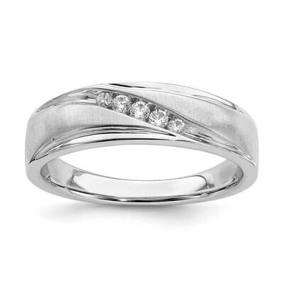 Men&#39;s Diamond Band 14k White Gold RM6414B-016-WAA, MPN: RM6414B-016-WAA, 196904148556
