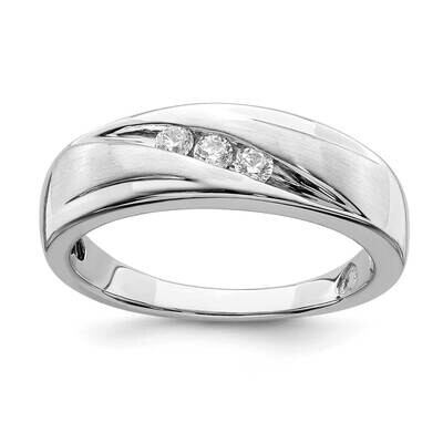Men&#39;s Diamond Bridal Band 14k White Gold RM6408B-020-WAA, MPN: RM6408B-020-WAA, 196904148662