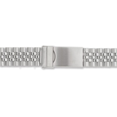 Mens 18-22mm Long Jubilee-style Stainless Steel Watch Band  BA351, MPN: BA351,