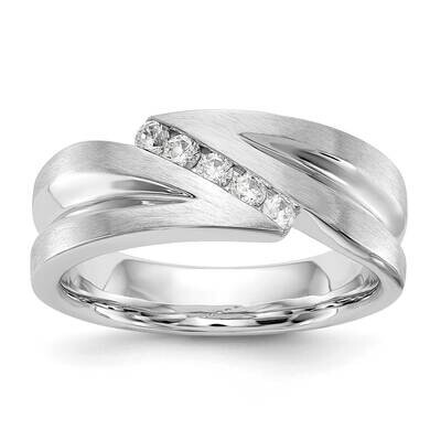 Diamond Men&#39;s Band 14k White Gold RM3488B-025-WAA, MPN: RM3488B-025-WAA, 191101809774