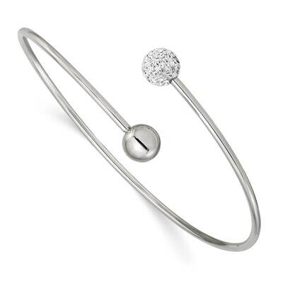 Preciosa Crystal Bangle Stainless Steel Polished SRB2904, MPN: SRB2904, 191101865756