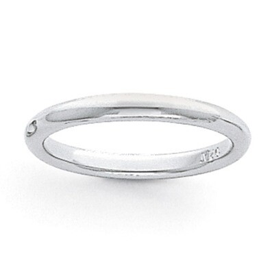 3mm Half-Round Comfort Fit Lightweight Band Platinum PLWCF030, MPN: PLWCF030, 886774274874