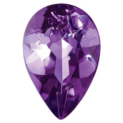 Amethyst 12X8mm Pear AA Quality Gemstone AM-1208-PSF-AA, MPN: AM-1208-PSF-AA,