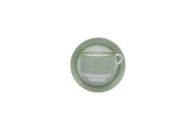 Mottahedeh Apple Lace Tea Cup &amp; Saucer S1354, MPN: S1354,