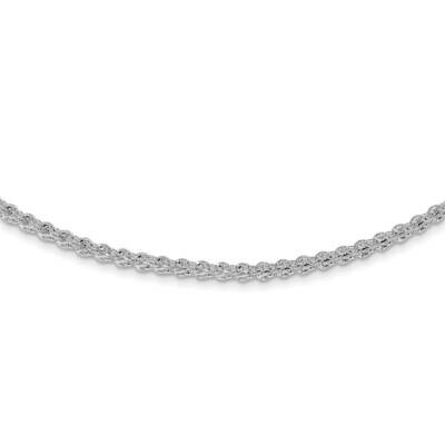 Fancy Link Necklace 18.25 Inch 14k White Gold Polished SF2812W-18.25, MPN: SF2812W-18.25, 883957929…