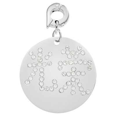 Nikki Lissoni Glory Charm Silver-Plated 25mm D1042SL, MPN: D1042SL, 8718819232414
