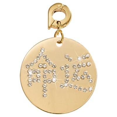 Nikki Lissoni Destiny Charm Gold-Plated 25mm D1041GL, MPN: D1041GL, 8718819232438