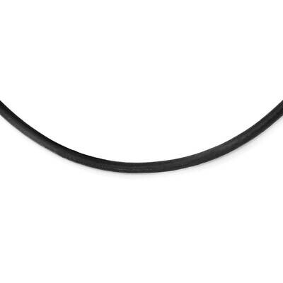 3.00 Greece Textured Necklace Genuine Leather SRN196-18 by Chisel, MPN: SRN196-18, 883957748641