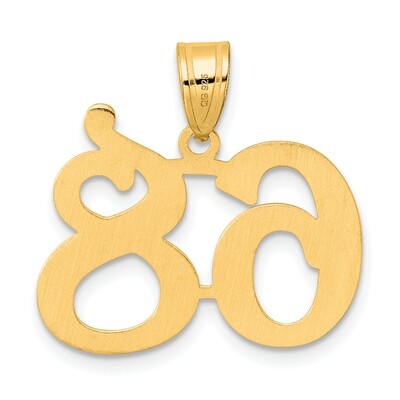 Number 68 Pendant 14k Gold Polished APN68, MPN: APN68, 196904079850