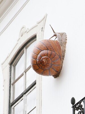 Bordallo Pinheiro Pinheiro Arte Bordallo Pinheiro Giant Snail Decorated 65004025, MPN: 65004025, 56…