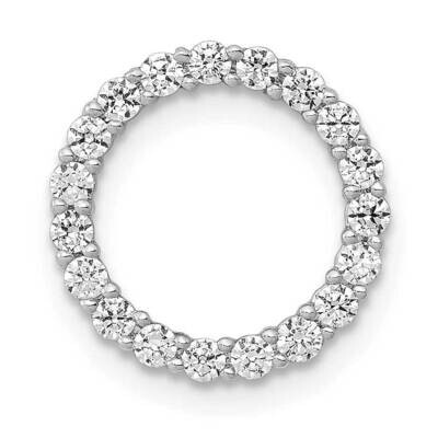 3/8Ct. Diamond Circle Chain Slide 14k White Gold PM4714-040-WA, MPN: PM4714-040-WA, 883957298771