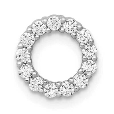 1/4Ct. Diamond Circle Chain Slide 14k White Gold PM4714-025-WA, MPN: PM4714-025-WA, 883957298764