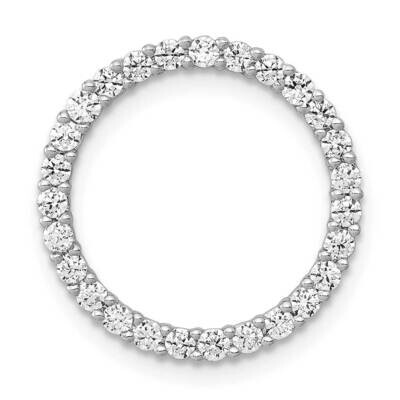 1/2Ct. Diamond Circle Chain Slide 14k White Gold PM4712-050-WA, MPN: PM4712-050-WA, 883957298757
