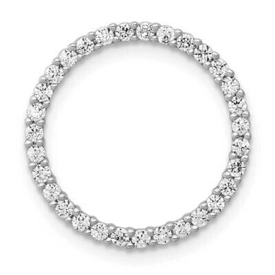 3/8Ct. Diamond Circle Chain Slide 14k White Gold PM4712-040-WA, MPN: PM4712-040-WA, 883957298719