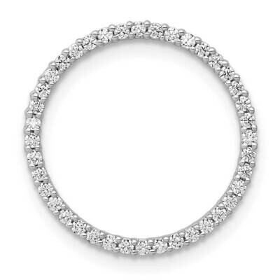 1/4Ct. Diamond Circle Chain Slide 14k White Gold PM4712-025-WA, MPN: PM4712-025-WA, 883957511184