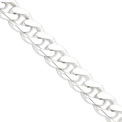 22 Inch 16.2mm Curb Chain Sterling Silver QCB450-22, MPN: QCB450-22, 886774410777