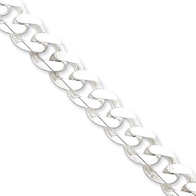 24 Inch 11mm Curb Chain Sterling Silver QCB300-24, MPN: QCB300-24, 886774410708