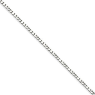 24 Inch 3mm Curb Chain Sterling Silver QCB080-24, MPN: QCB080-24, 191101560958